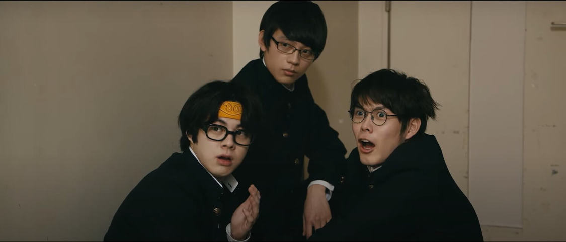 映画『マンケン男子とケイオン女子』場面写真より