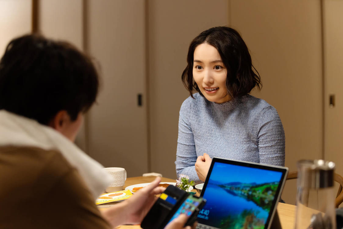 映画『ずっと独身でいるつもり？』場面写真（©2021日活）