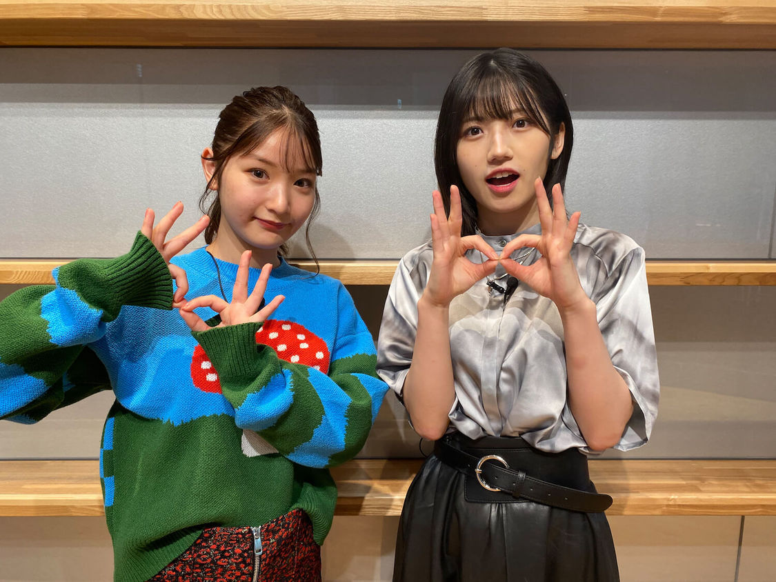 左から藤園麗（鹿児島県代表）／村山彩希