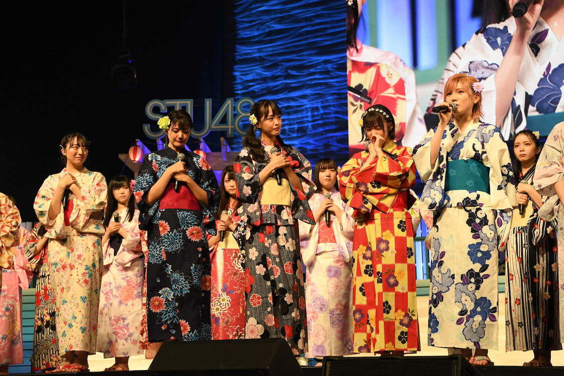 ＜STU48 2021夏ツアー打ち上げ？祭（仮）＞（ⓒSTU）