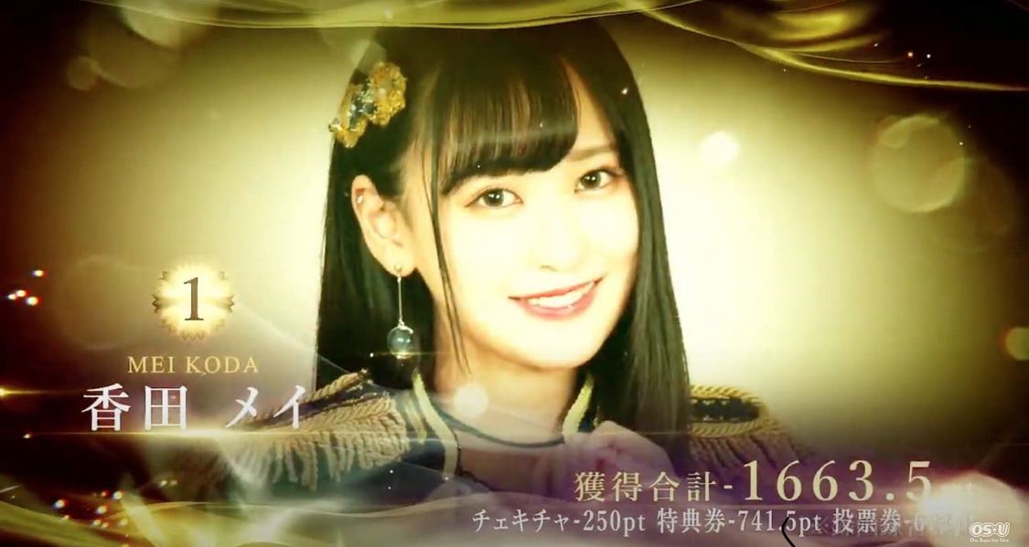 OS☆U＜第1回センター投票総選挙＞X-HALL-ZEN（2021年9月11日）