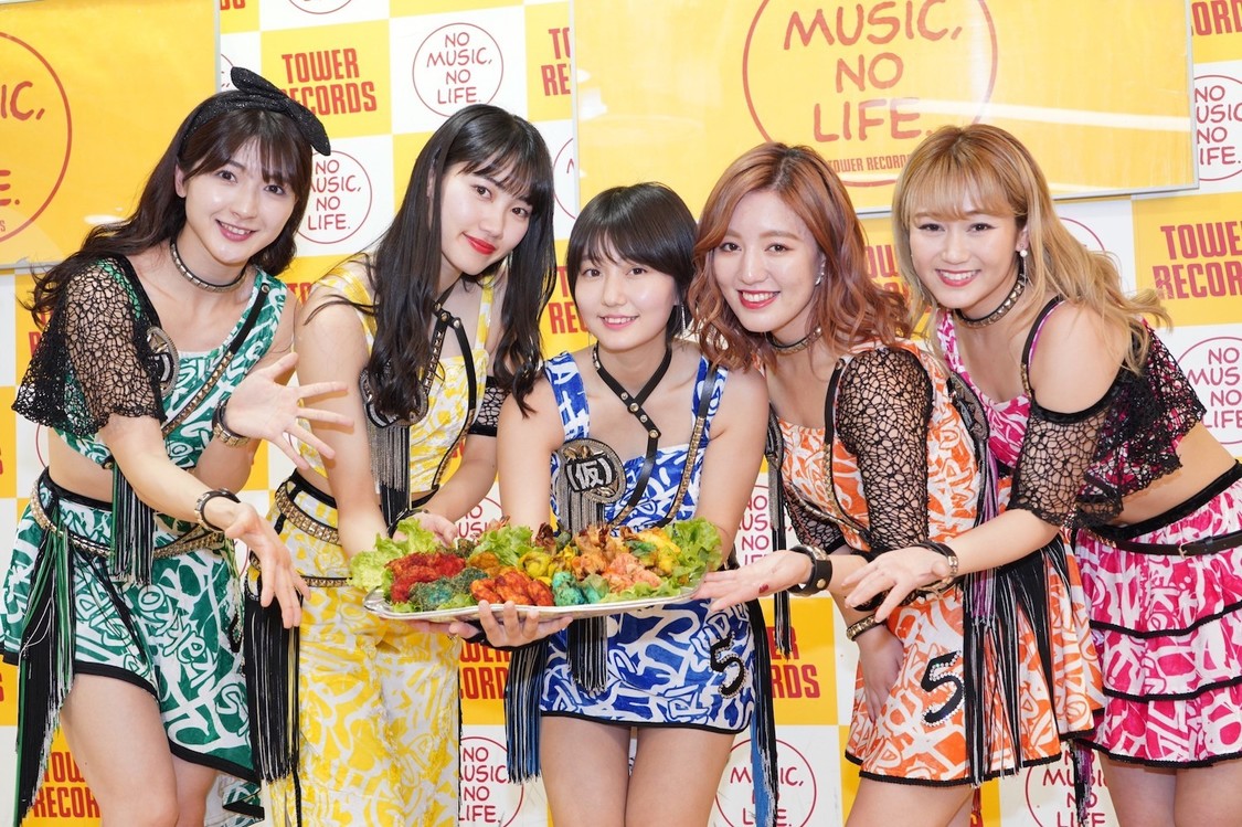 アップアップガールズ（仮）「アゲノミクス！！／キミロス／阿破乱舞」リリース記念イベント｜東京・タワーレコード新宿店（2019年2月21日）