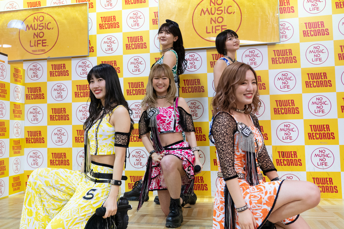 アップアップガールズ（仮）「アゲノミクス！！／キミロス／阿破乱舞」リリース記念イベント｜東京・タワーレコード新宿店（2019年2月21日）