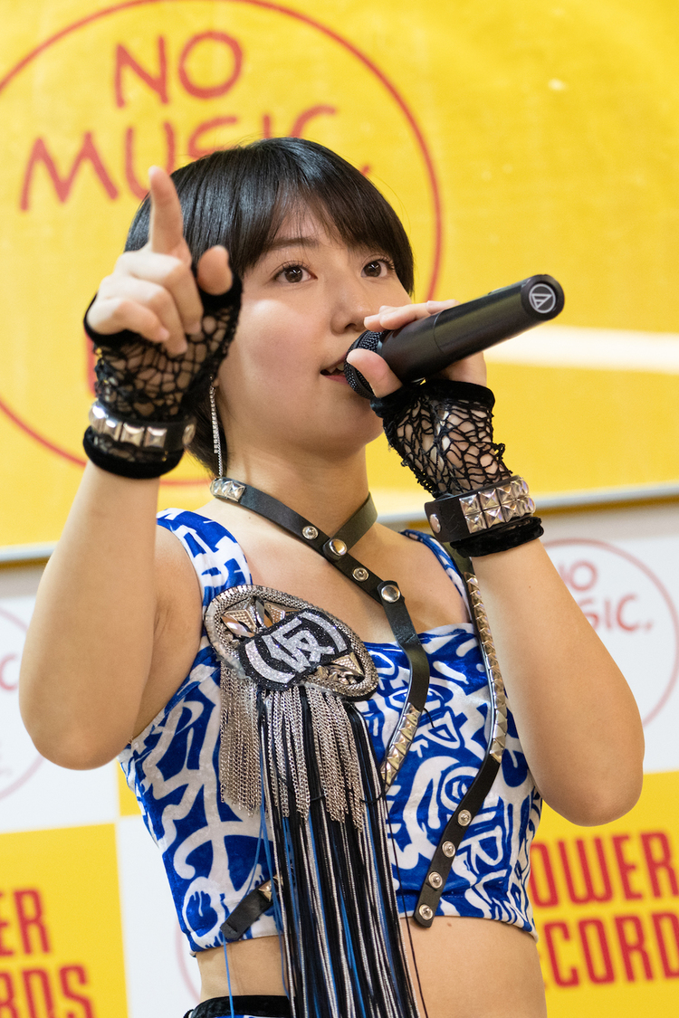 アップアップガールズ（仮）「アゲノミクス！！／キミロス／阿破乱舞」リリース記念イベント｜東京・タワーレコード新宿店（2019年2月21日）