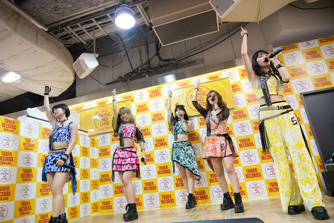 アップアップガールズ（仮）「アゲノミクス！！／キミロス／阿破乱舞」リリース記念イベント｜東京・タワーレコード新宿店（2019年2月21日）