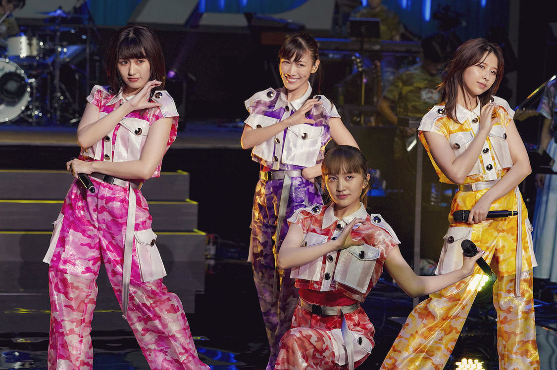 ももいろクローバーZ＜The LIVE 〜諦めない夏〜 in ABEMA＞（2021年9月19日／撮影：上飯坂 一）