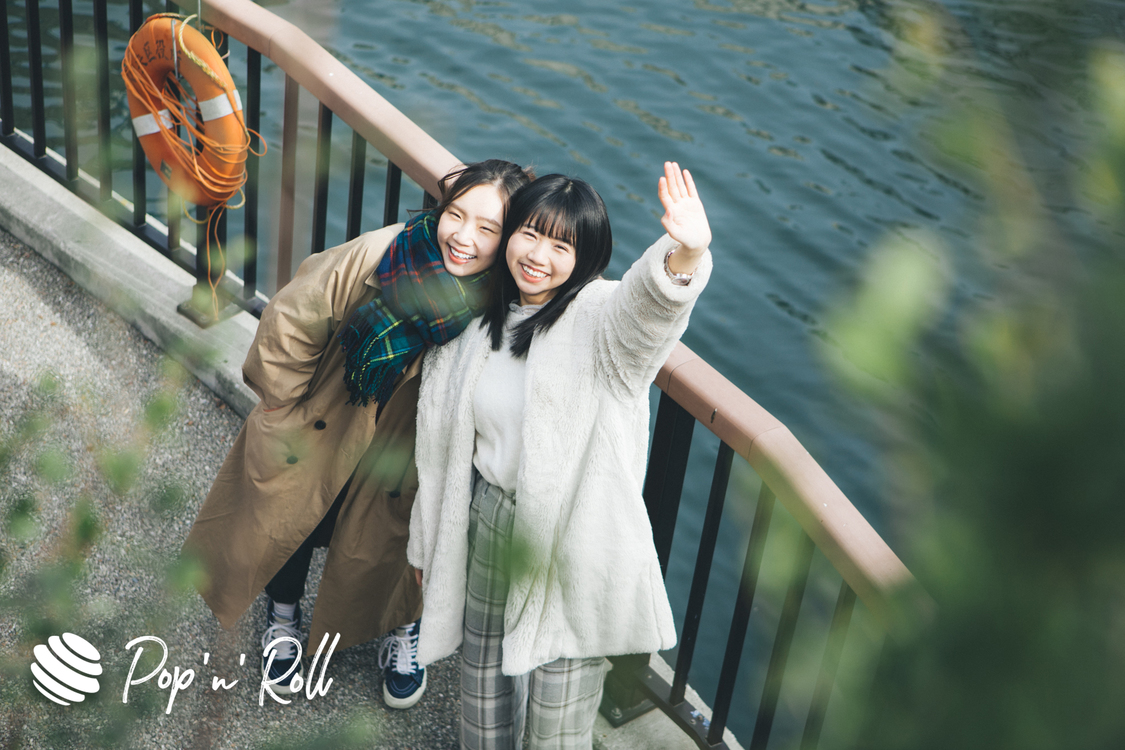 竹内夏紀、聞間彩（つりビット）｜八丁堀