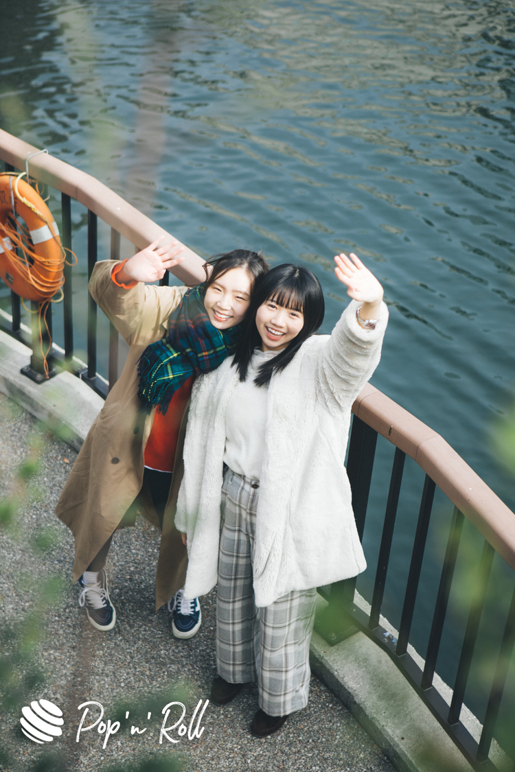 竹内夏紀、聞間彩（つりビット）｜八丁堀