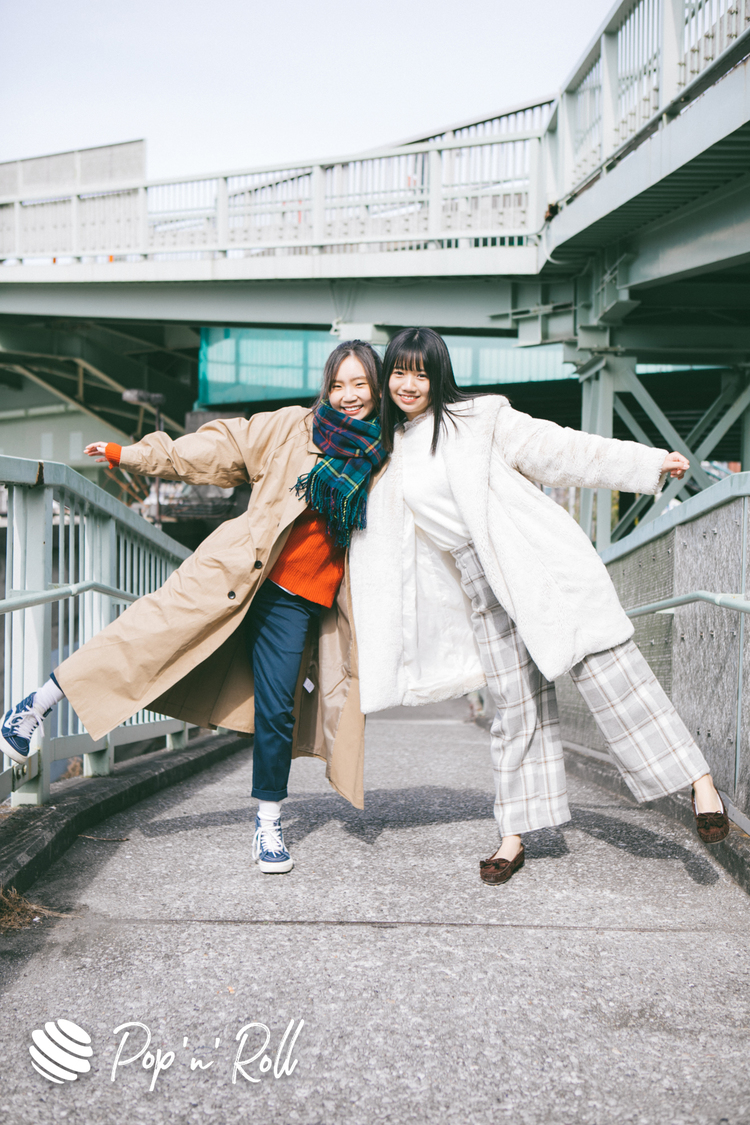 竹内夏紀、聞間彩（つりビット）｜八丁堀