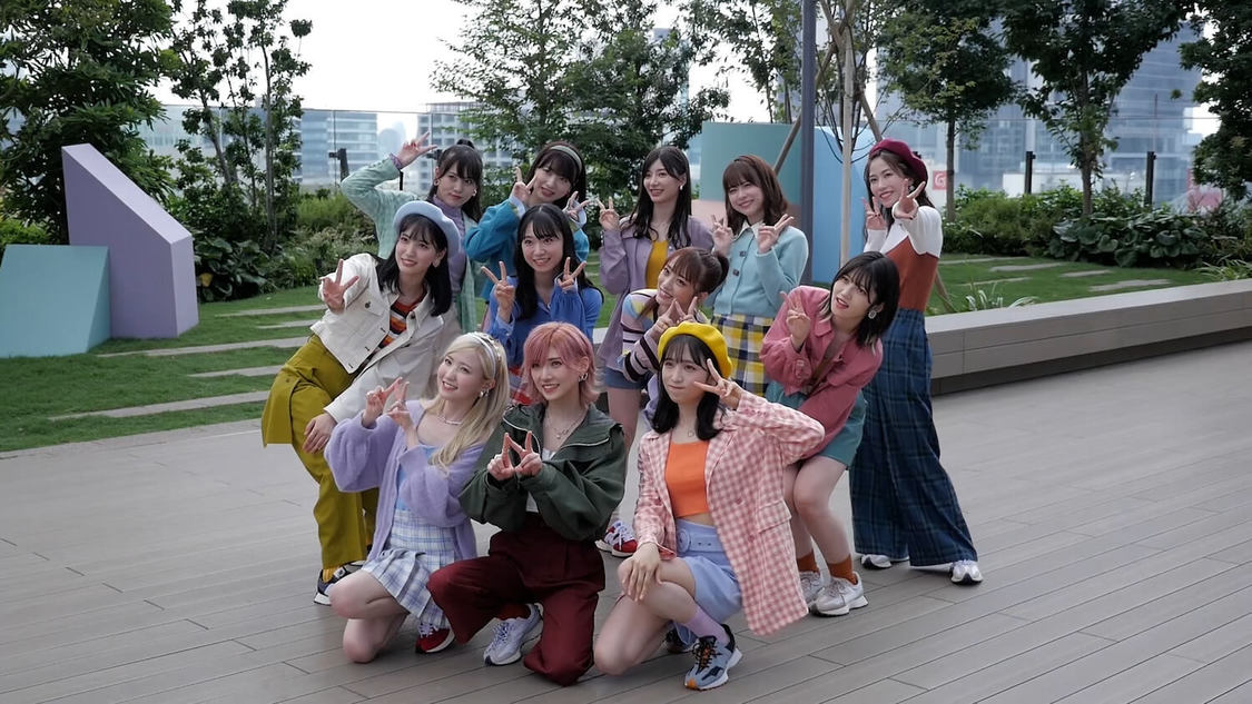 『ABC-MART』新WEB-CM「ニューバランス327 Walking Dance」篇メイキングカット