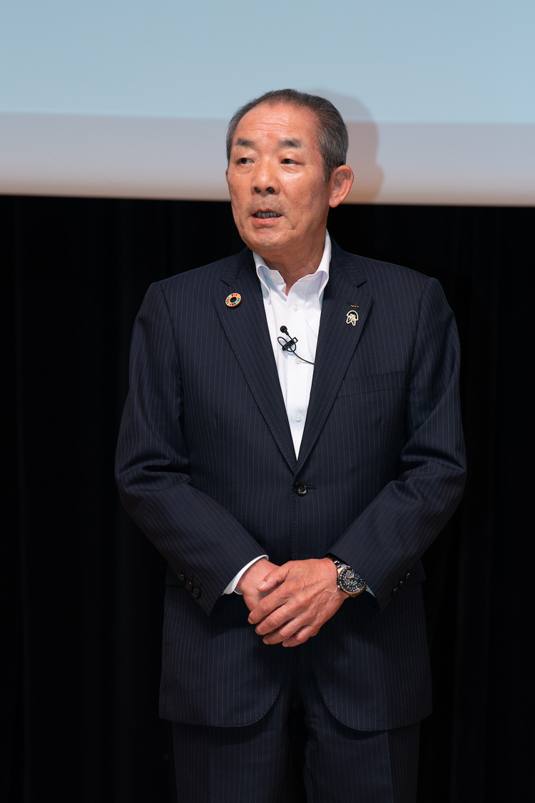 ＜「JAグループお米消費拡大アンバサダー」任命式＆しあわせおすそ分け！キャンペーン記者発表会＞神田明神ホール（2021年9月22日）