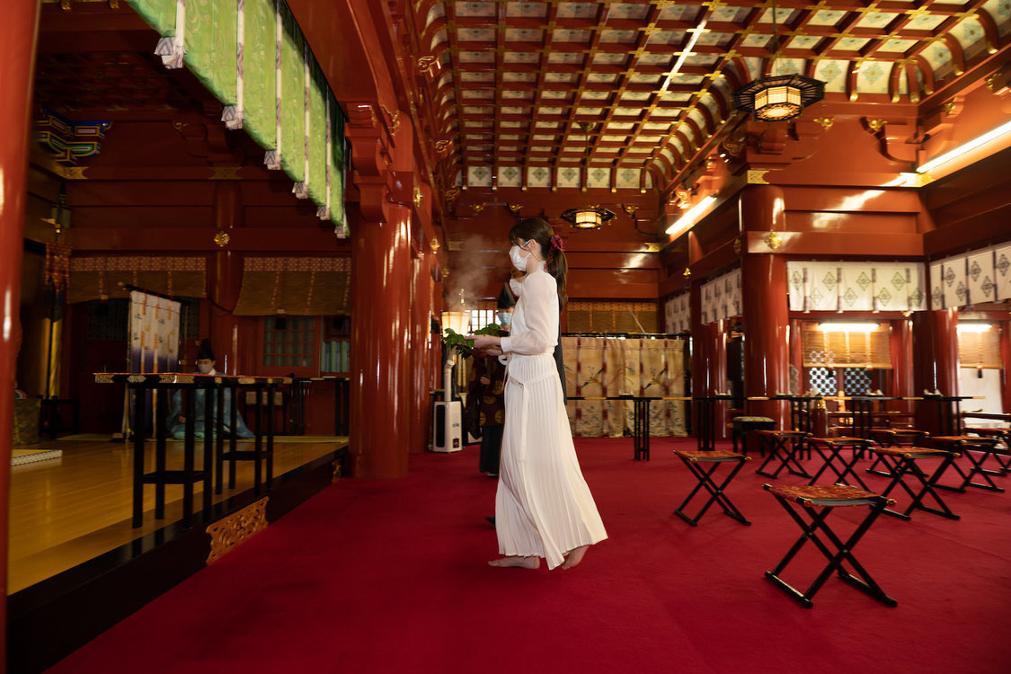 ＜「JAグループお米消費拡大アンバサダー」任命式＆しあわせおすそ分け！キャンペーン記者発表会＞神田明神ホール（2021年9月22日）