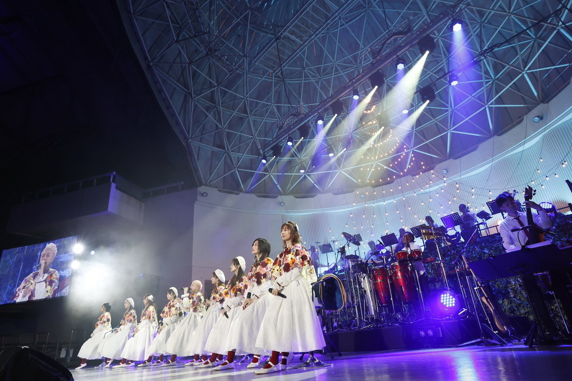 私立恵比寿中学＜エビ中　秋声と螻蛄と音楽の輝き　題して「ちゅうおん」2021＞秩父ミューズパーク野外ステージ（2021年9月25日）