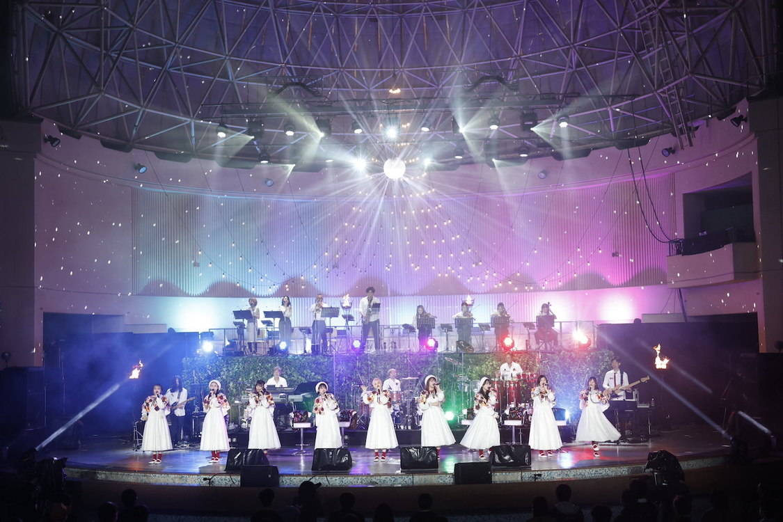 私立恵比寿中学＜エビ中　秋声と螻蛄と音楽の輝き　題して「ちゅうおん」2021＞秩父ミューズパーク野外ステージ（2021年9月25日）