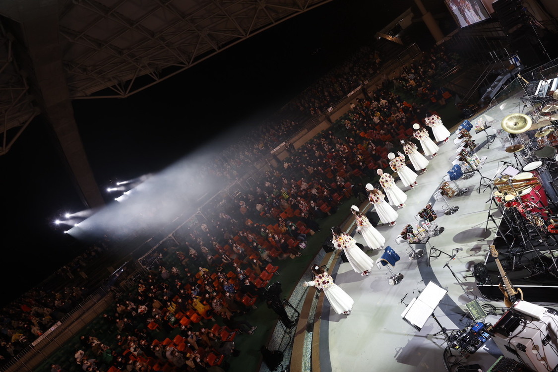 私立恵比寿中学＜エビ中　秋声と螻蛄と音楽の輝き　題して「ちゅうおん」2021＞秩父ミューズパーク野外ステージ（2021年9月25日）