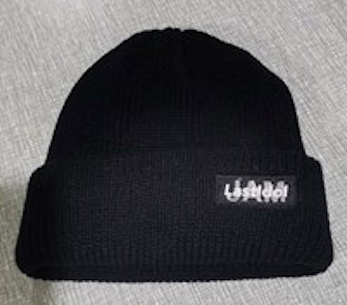 PIVOTDOOR「Last idol logo knit cap」￥4,400（税込）