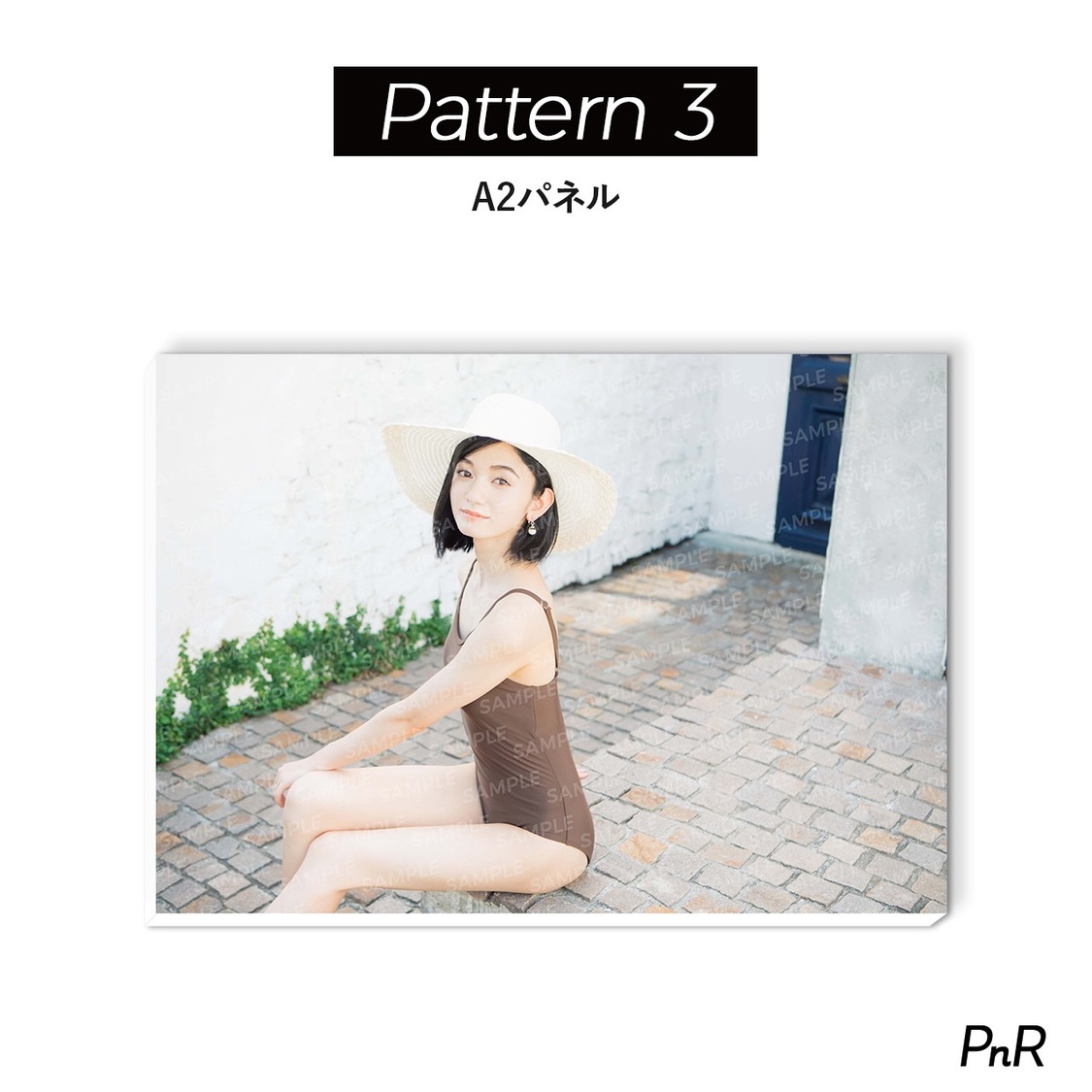 パターン3（直筆サイン入り特大A2写真パネル）