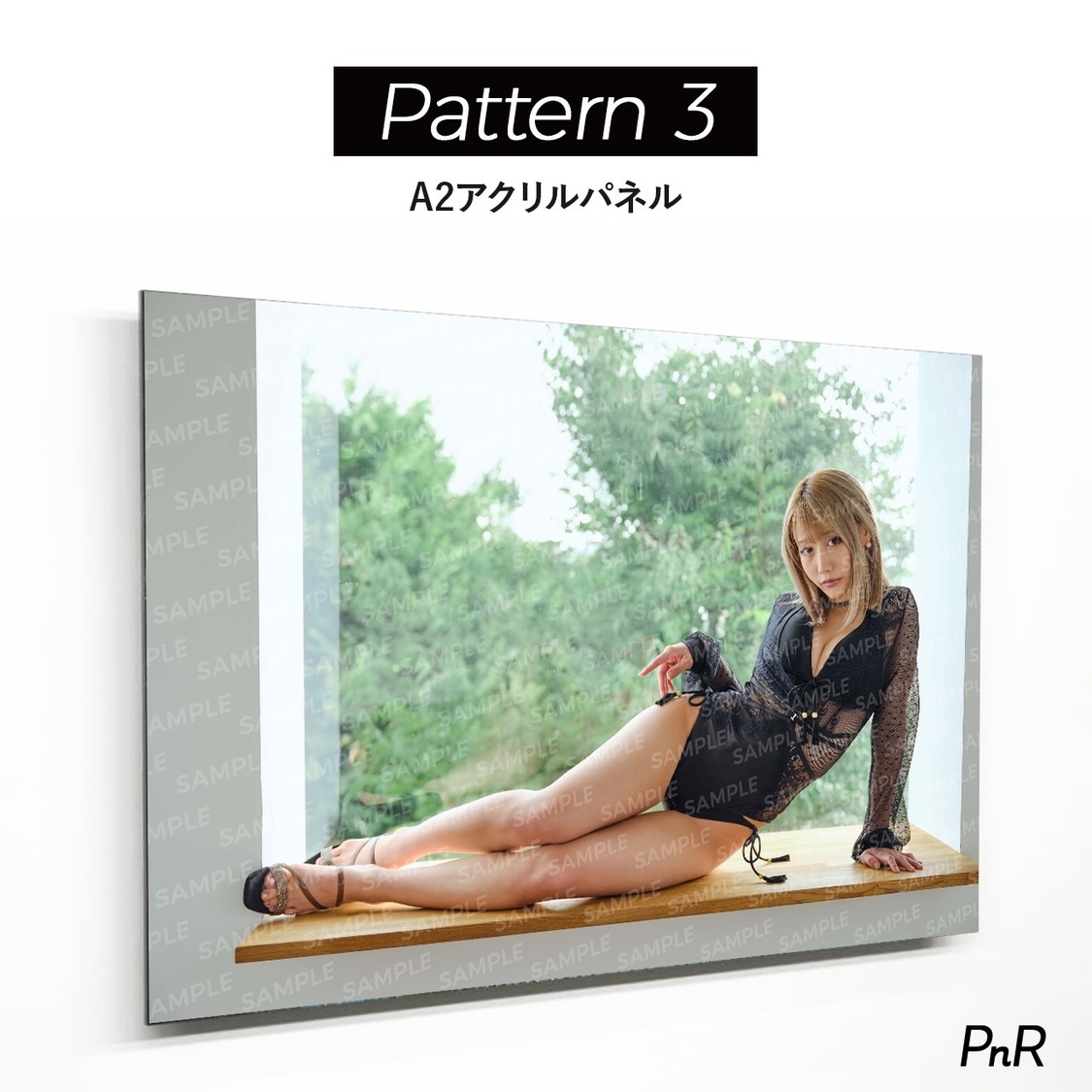 パターン3（直筆サイン入り特大A2アクリルパネル）