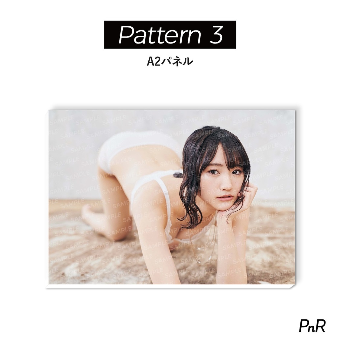 パターン3（直筆サイン入り特大A2写真パネル）