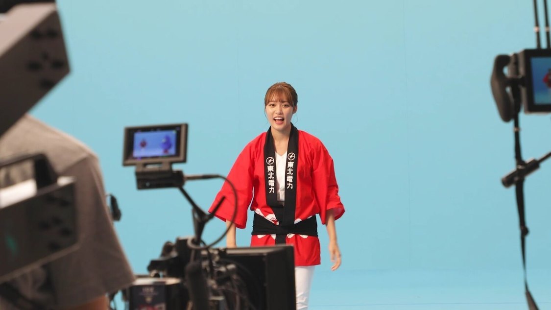 『東北電力』新TV-CMメイキング動画より