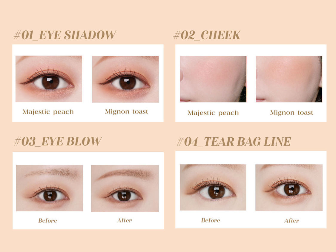 Peach Blush Toast特徴