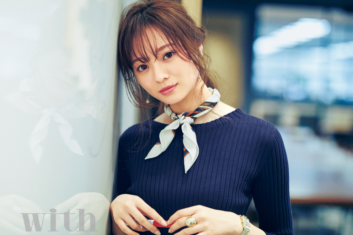 梅澤美波（乃木坂46）｜『with』2019年4月号（講談社）より