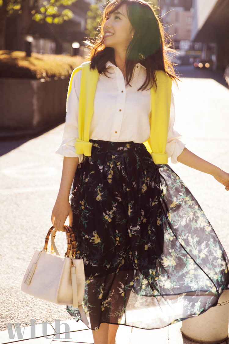 新内眞衣（乃木坂46）｜『with』2019年4月号（講談社）より