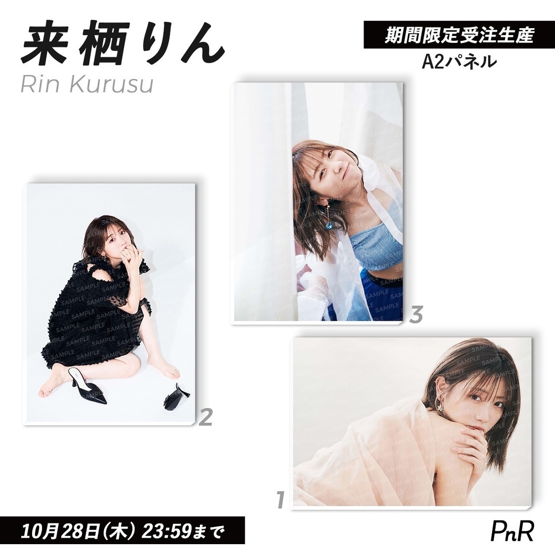 直筆サイン入り特大A2写真パネル