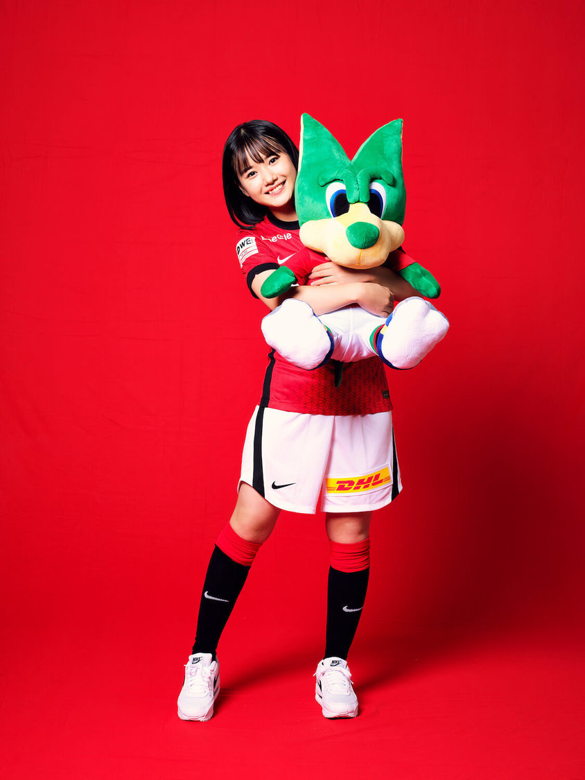 三菱重工浦和レッズレディース応援アンバサダー・横山玲奈（モーニング娘。’21）