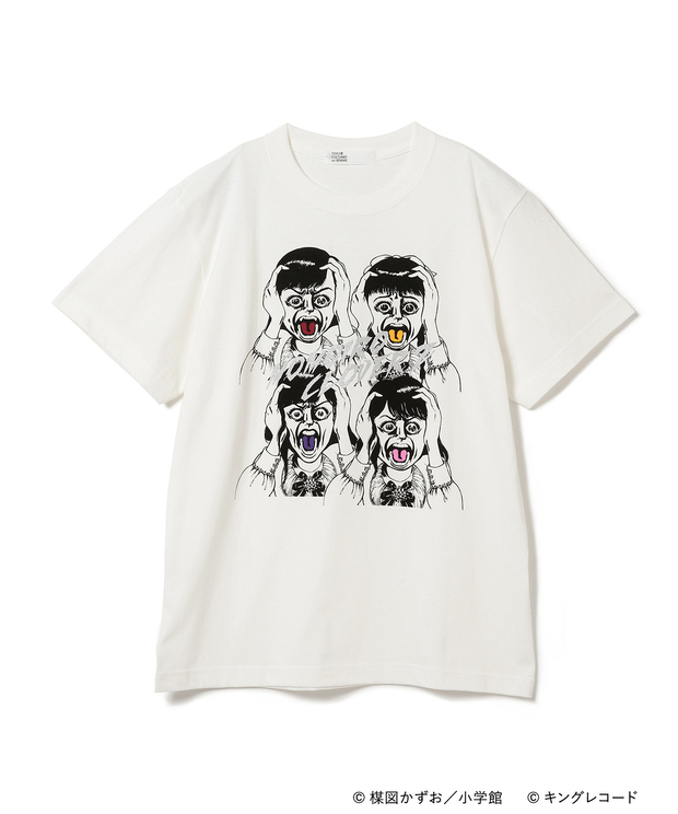 ももいろクローバーZ×楳図かずおTシャツ 集合ver.