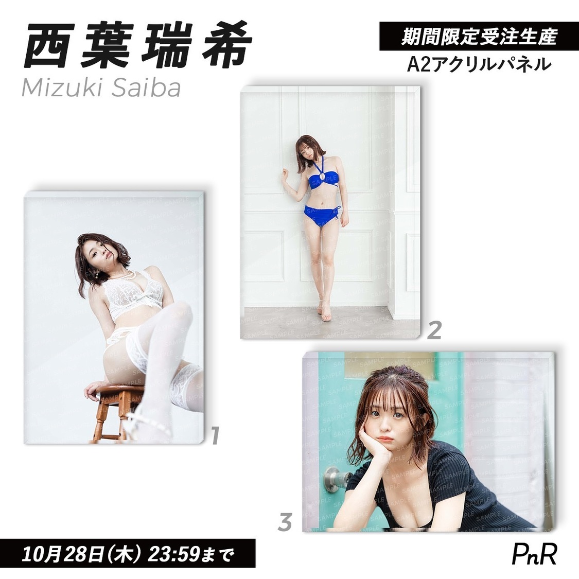 直筆サイン入り特大A2アクリルパネル