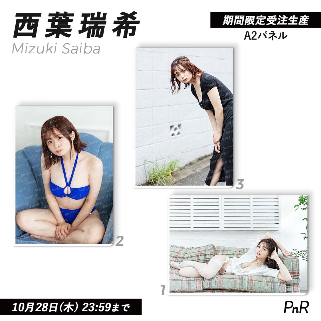 直筆サイン入り特大A2写真パネル