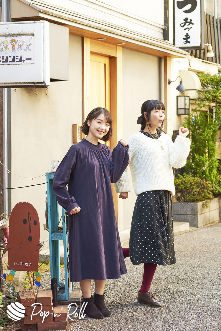 南端まいな、寺嶋由芙｜日暮里・谷中銀座