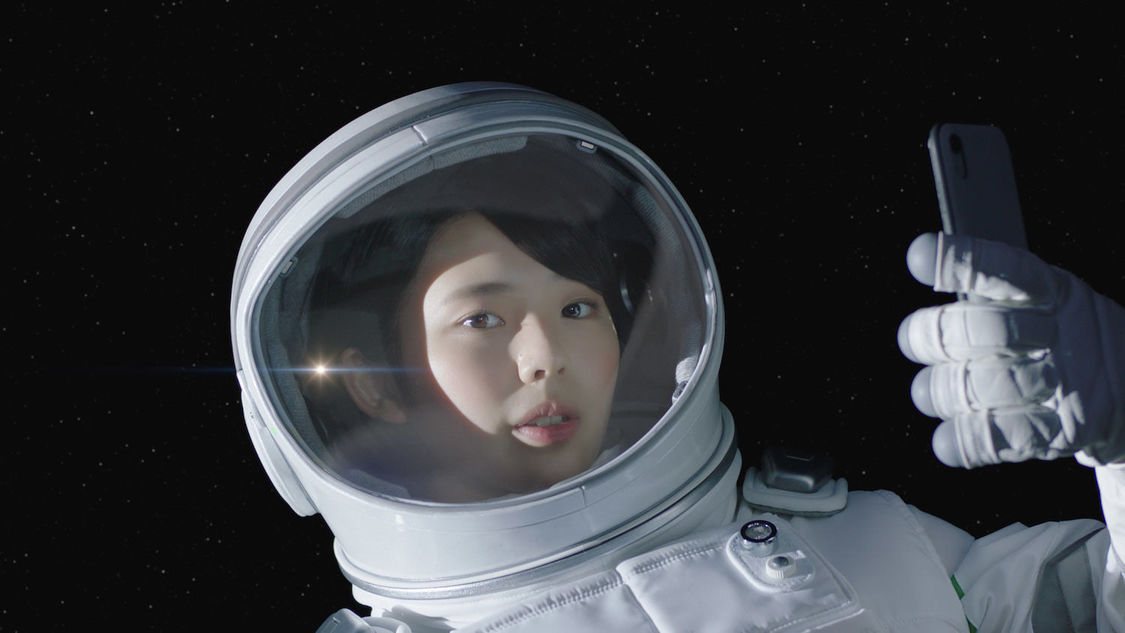 太陽ホールディングス新TV-CM「宇宙少女デビュー」篇より