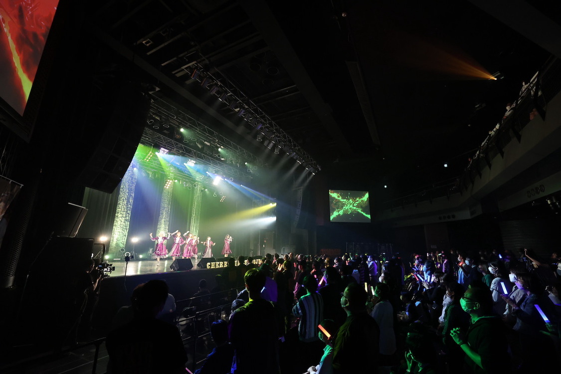 CHERRY GIRLS PROJECT＜GOLDRAIN TOUR2021＞渋谷TSUTAYA O-EAST（2021年10月20日）