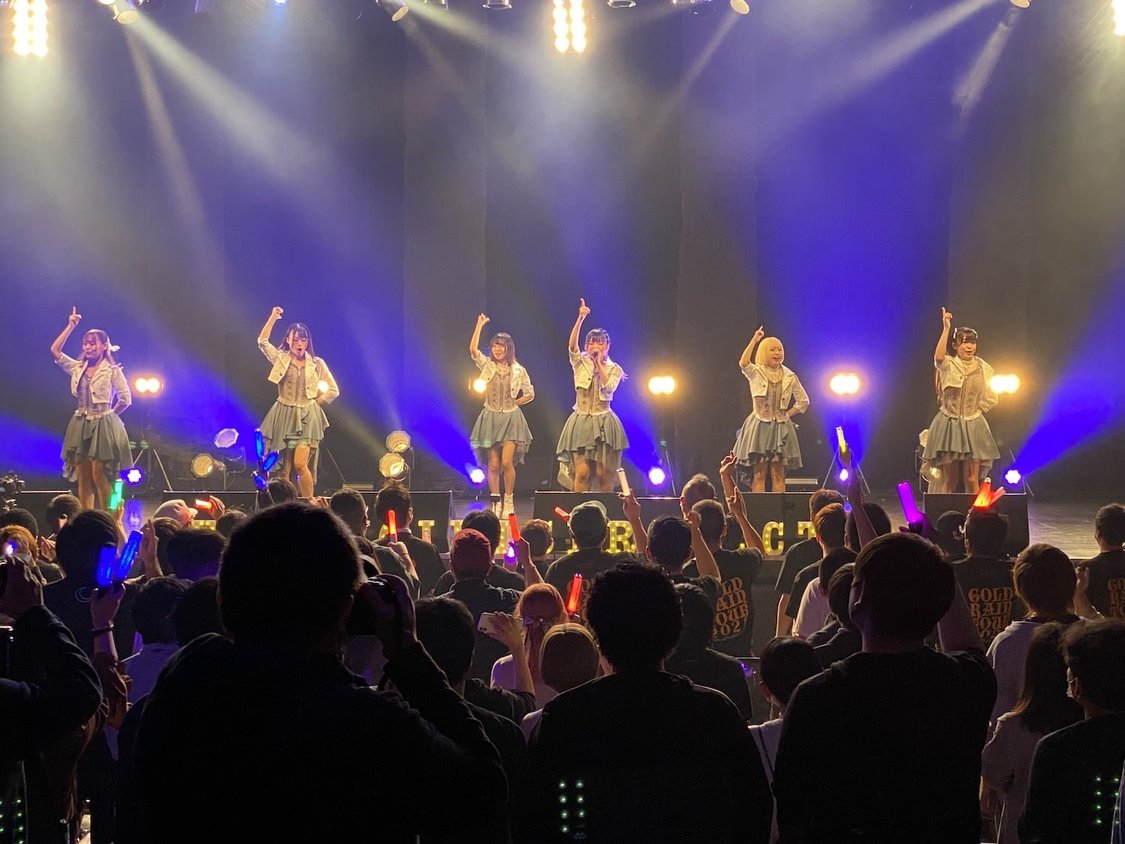 CHERRY GIRLS PROJECT＜GOLDRAIN TOUR2021＞渋谷TSUTAYA O-EAST（2021年10月20日）