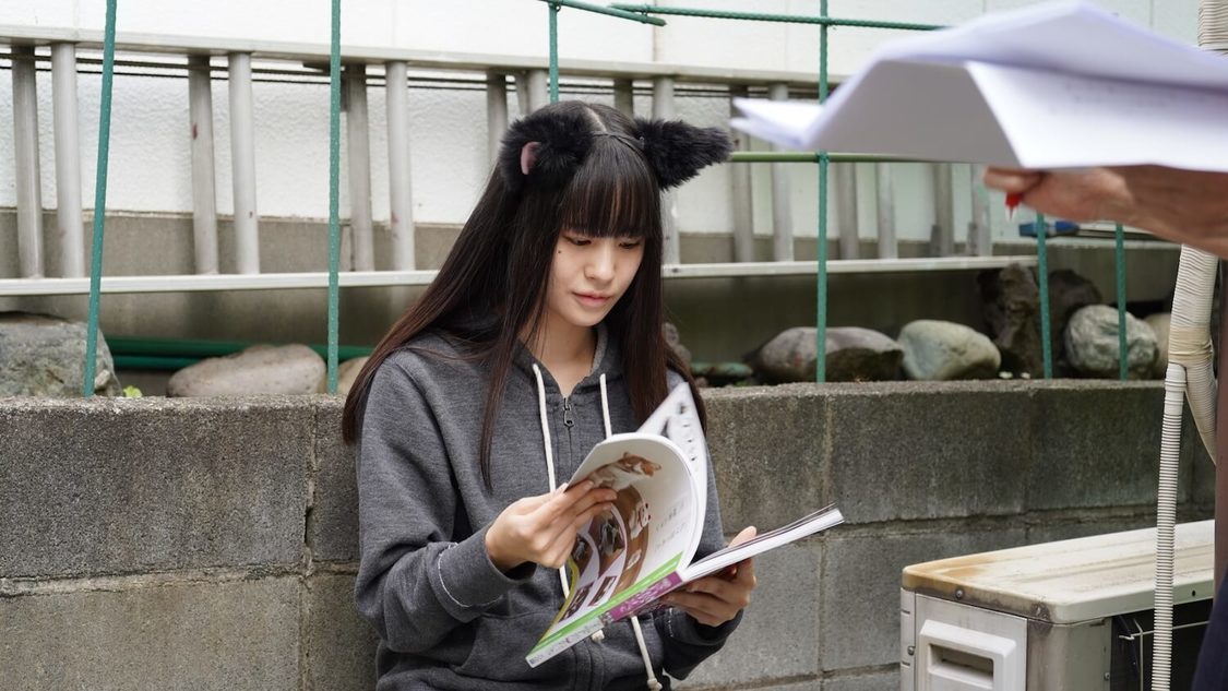 第2弾映画『私は猫である』オフショットより