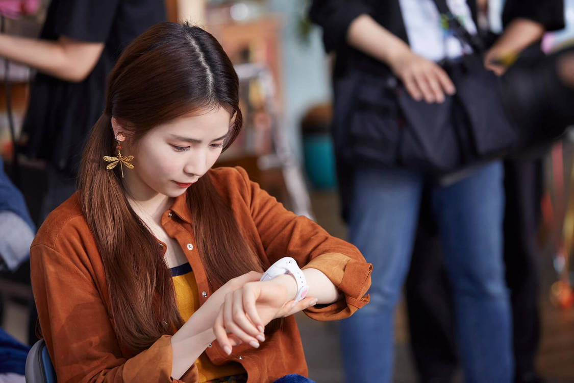 『たまごっちスマート』新TV-CM「たまごっちつれて、どこいこう！」篇メイキングカットより