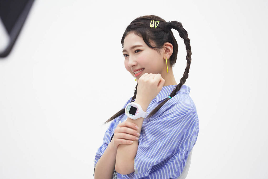 『たまごっちスマート』新TV-CM「たまごっちつれて、どこいこう！」篇メイキングカットより