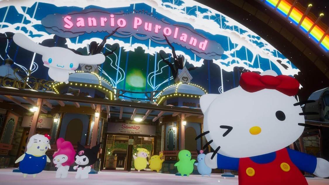 ＜SANRIO Virtual Fes in Sanrio Puroland＞