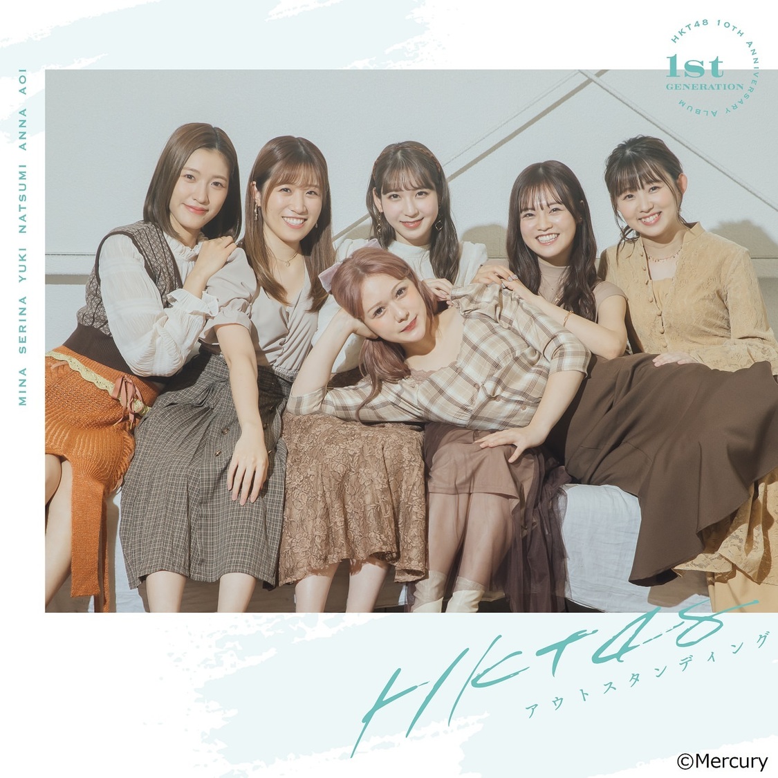2ndアルバム『アウトスタンディング』ジェネレーション盤 【CD】1期生ver.（©Mercury）