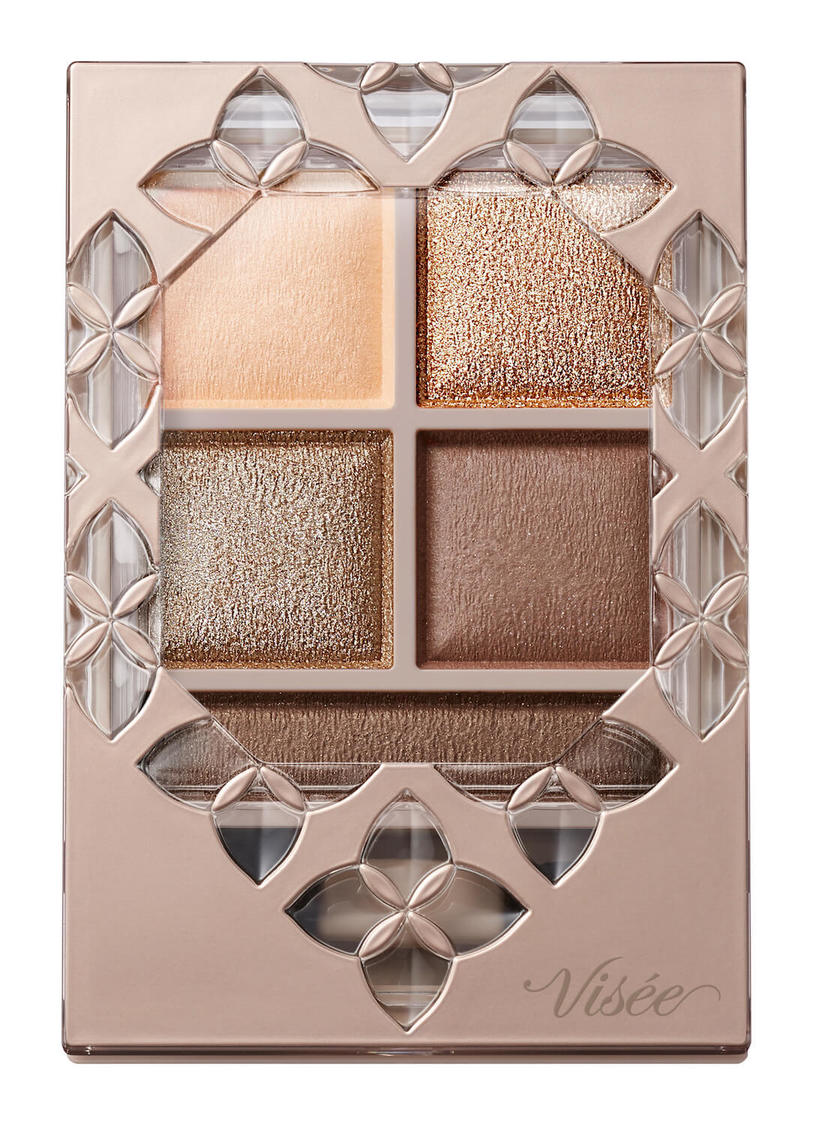 「ヴィセ リシェ パノラマデザイン アイパレット」BR-1 ベージュブラウン