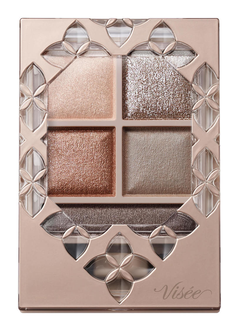 「ヴィセ リシェ パノラマデザイン アイパレット」BR-2 グレージュブラウン