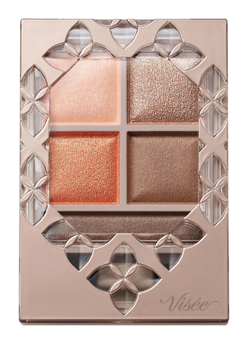 「ヴィセ リシェ パノラマデザイン アイパレット」BR-4 オレンジブラウン