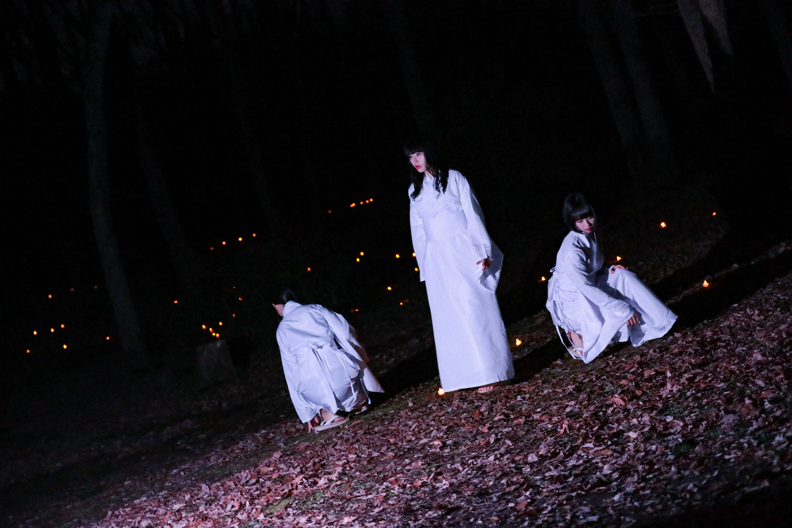 ゑんら「妖怪ディスコ」MV撮影より