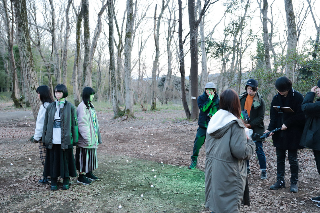 ゑんら「妖怪ディスコ」MV撮影より