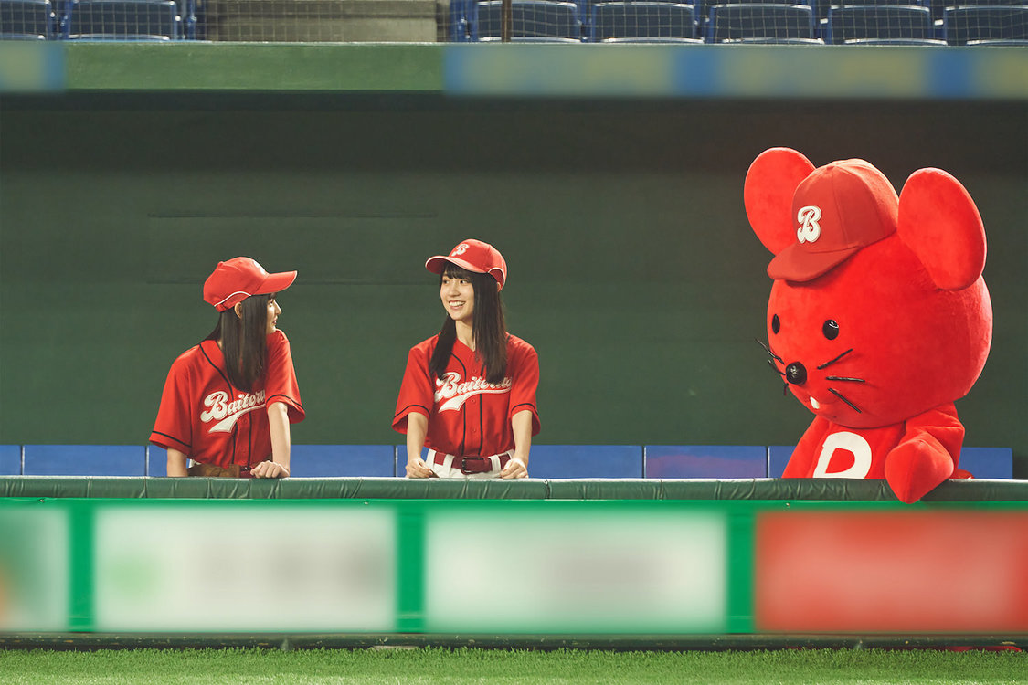 乃木坂46「がんばれ、バイトルズ！バイトーさん登場」篇『バイトル』新TV-CMメイキングカット