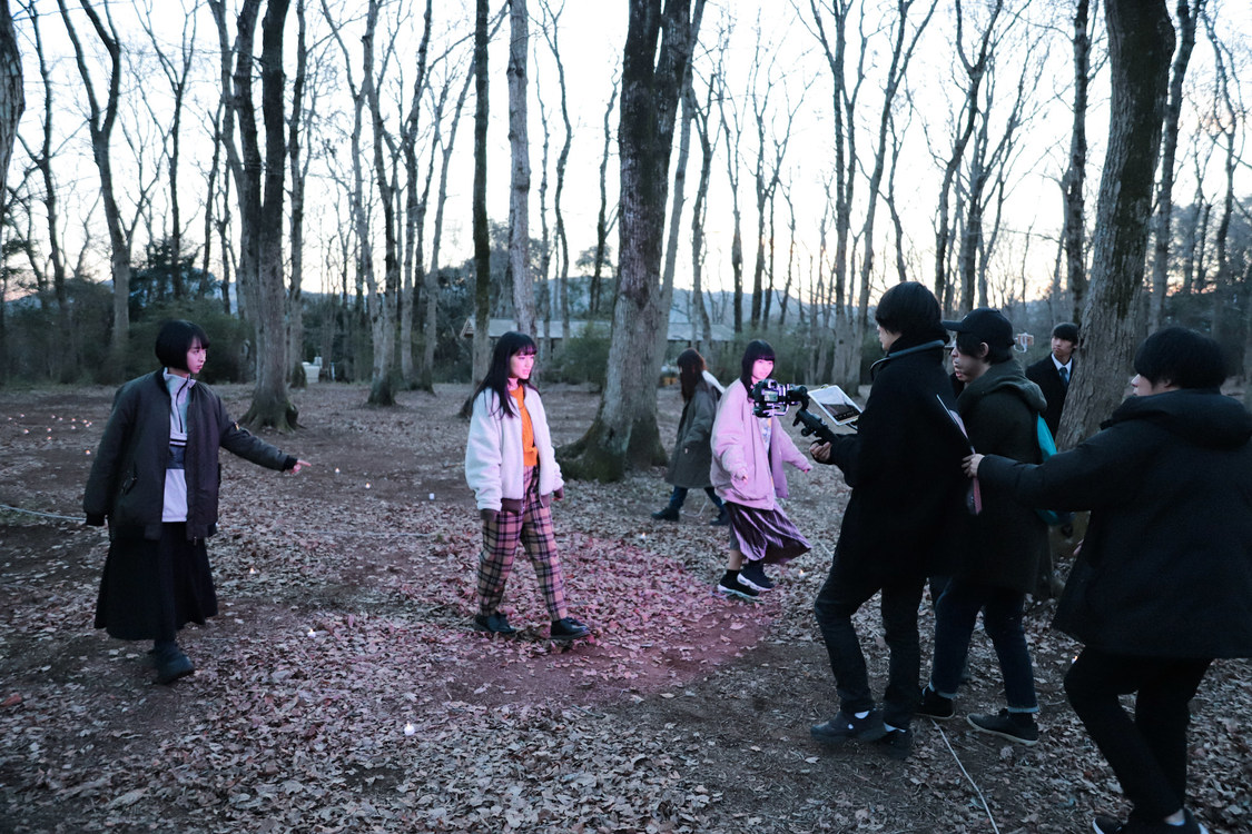 ゑんら「妖怪ディスコ」MV撮影より