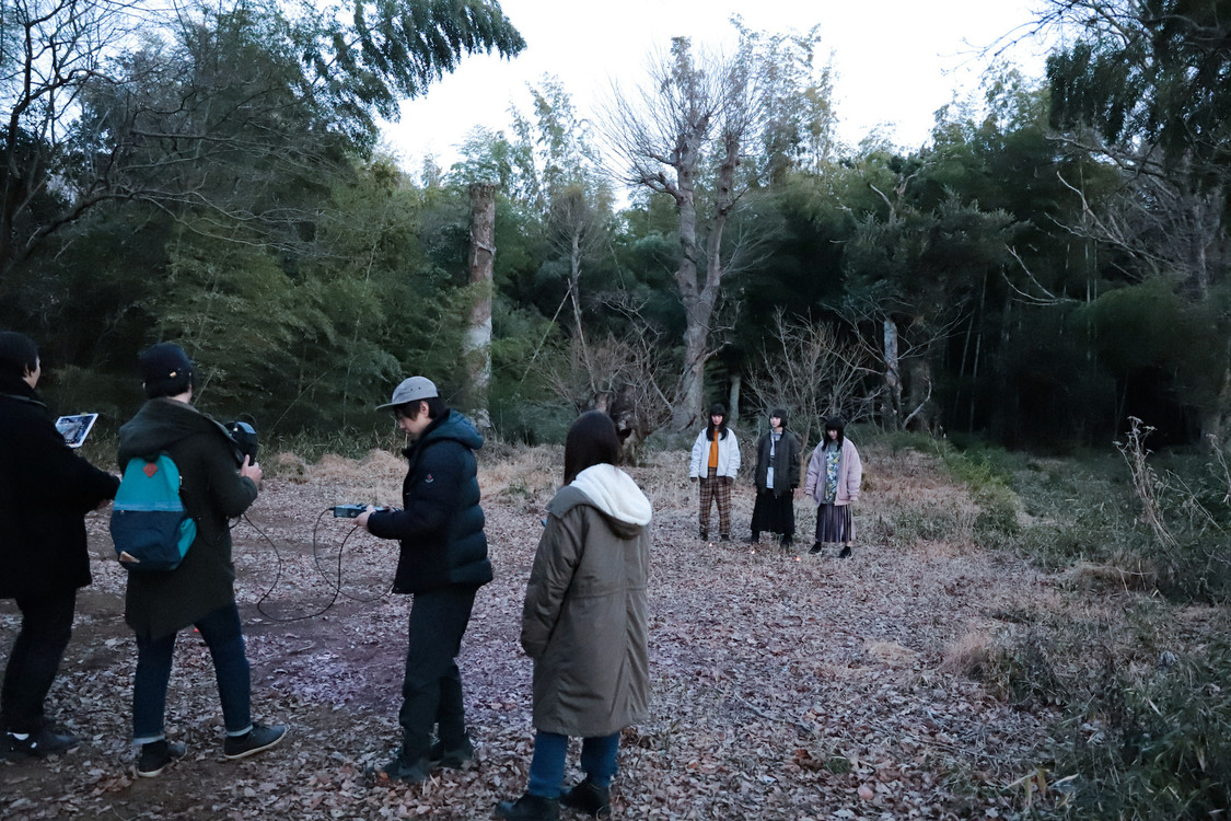 ゑんら「妖怪ディスコ」MV撮影より