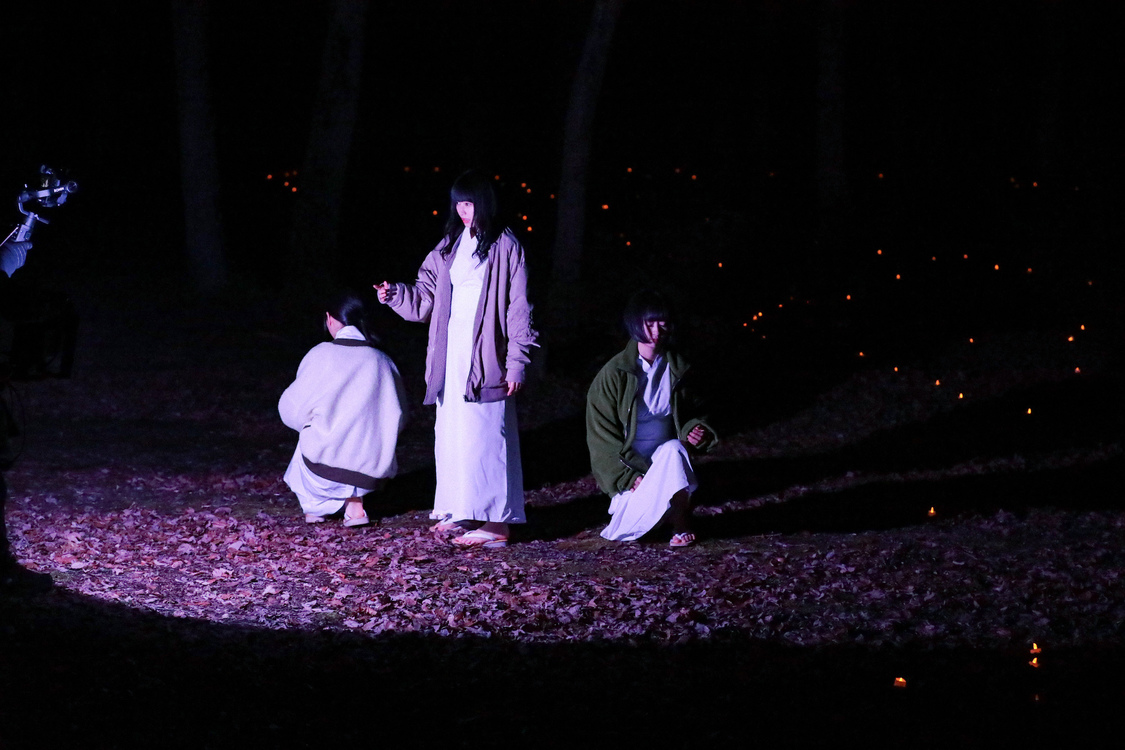 ゑんら「妖怪ディスコ」MV撮影より